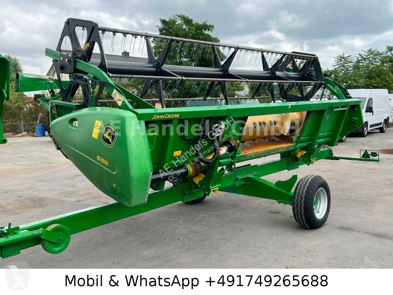 Skörd John Deere W540 + 618R Schneidwerkwagen...