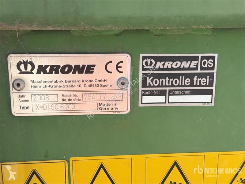 Збір врожаю Krone X-DISC 6200 Header Adapter