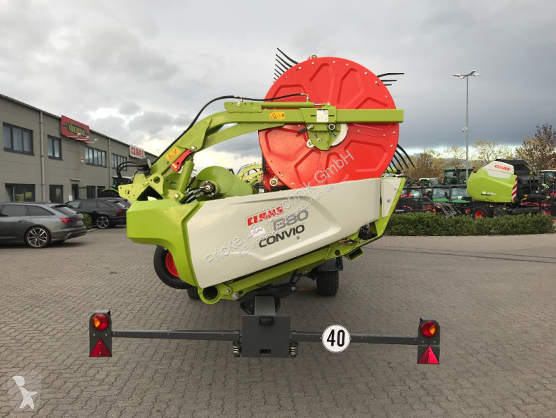 Moisson Claas  Convio 1380 *mit Transportwagen