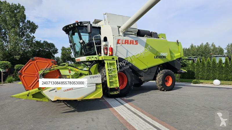 Moisson Claas Lexion 650