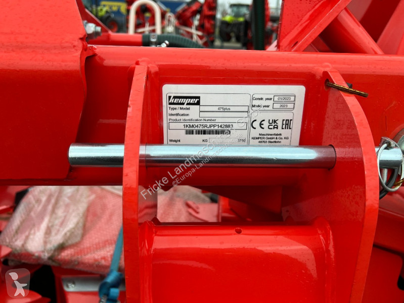 Ensilaje Kemper  475 plus Mähvorsatz Claas +...