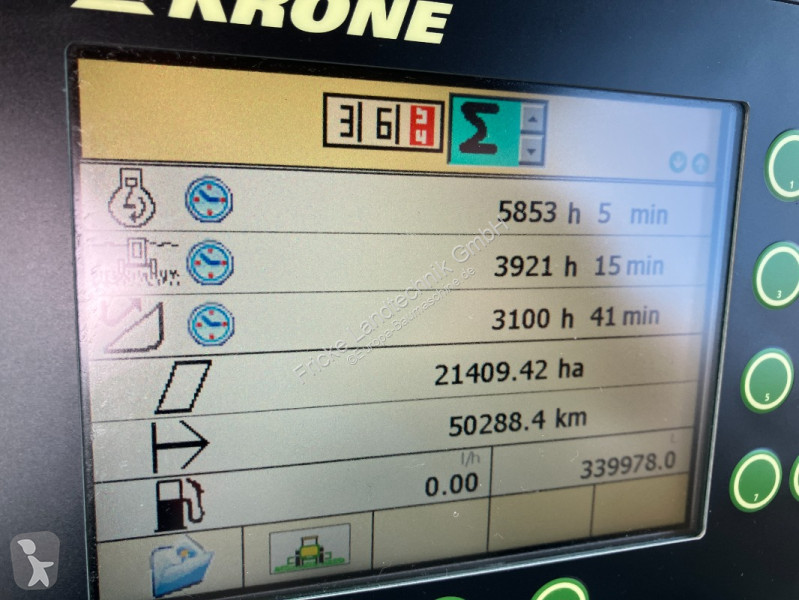 Silózás Krone Big X 800 Allrad