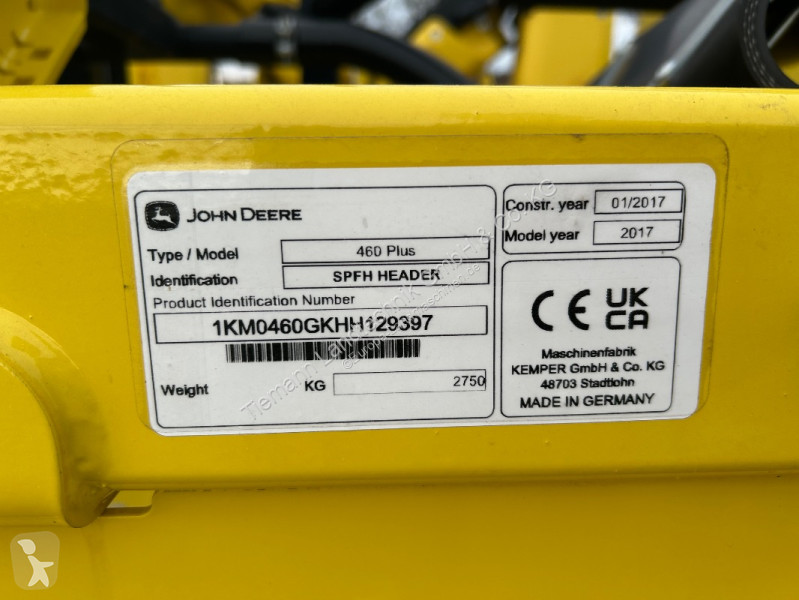 Ensilering Kemper  460 Plus PREMIUM USED