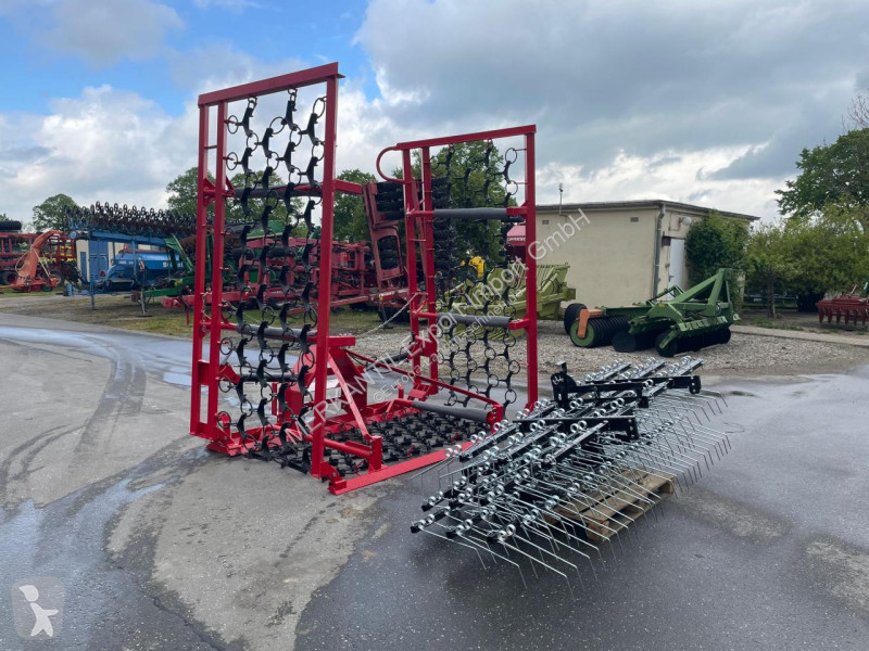 Ensilering   Wiesenegge 8 Meter + Striegel -...