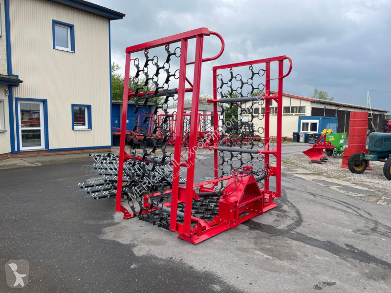 Ensilering   Wiesenegge 8 Meter + Striegel -...