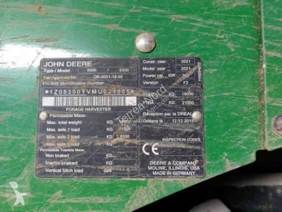 Insilamento John Deere 8300