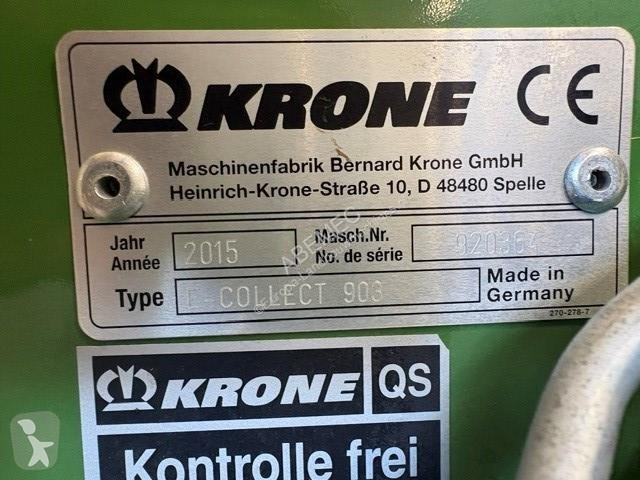Ensilering Krone EasyCollect 903 12R
