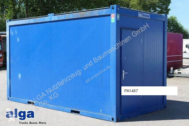 آلة لمواقع البناء Sanitärcontainer 20 Fuß. WC....