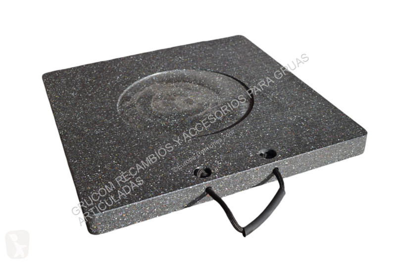 تجهيزات الآليات الثقيلة Placa de apoyo para...