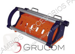 Equipamientos Carcasa superior con asa azul...