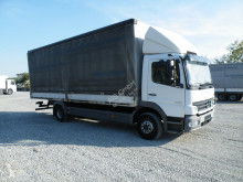 Teherautó Mercedes Atego Atego 1223 Schiebeplane használt ponyvával felszerelt plató