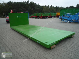 Mezőgazdasági pótkocsi Container STE 6500/Plattform Abrollcontainer, Hakenliftcontainer, 6,50 m Plattform, NEU használt emelőhorgos rendszer
