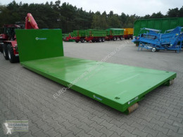 Reboque agrícola Container STE 5750/Plattform, Abrollcontainer, Hakenliftcontainer, 5,75 m Plattform, NEU sistema Ampliroll usado