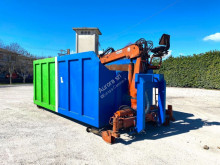 CONTAINER SCARRABILE USATO A CIELO APERTO CON GRU carrocería caja multivolquete usado