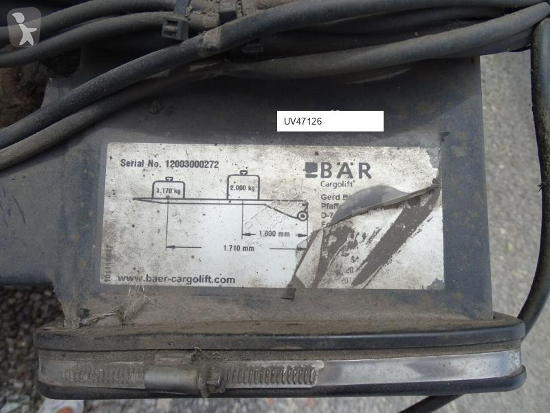 Équipements PL Scania ampe de chargement...