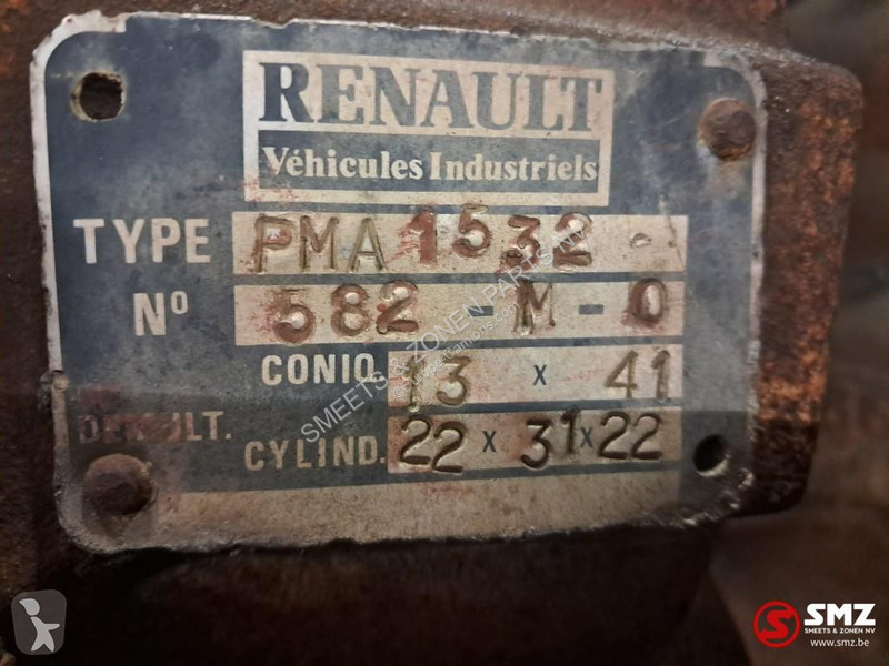 Equipamentos pesados Renault Occ Dubbele as...
