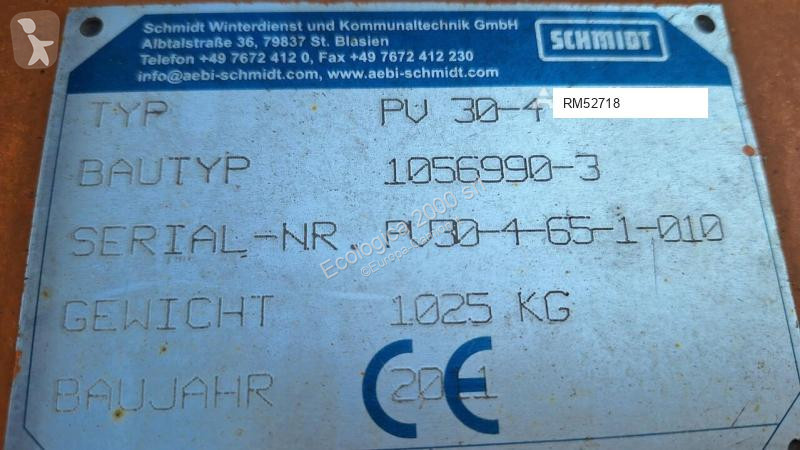 Schmidt PV30-4 Truck equipments