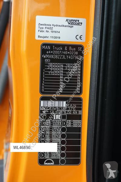 Kamion MAN TGM / 18.250 / E 6 / 4 X 4 /...