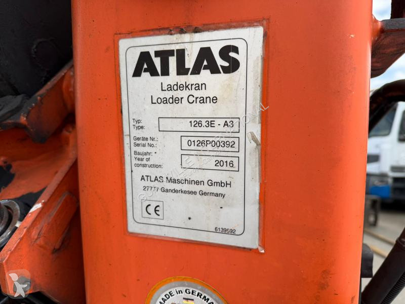 Attrezzature automezzi pesanti Atlas  126.3E - A3