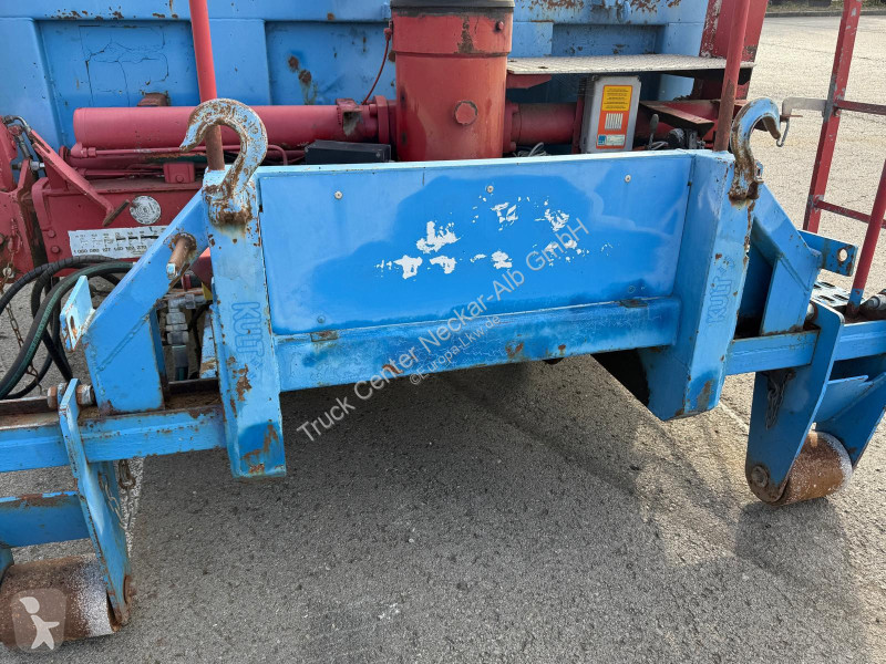 Atlas Abrollcontainer mit Kran AK100.1 - 12,1m...