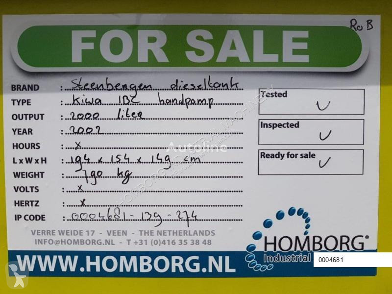 Uitrusting voor vrachtwagens  Dieseltank...