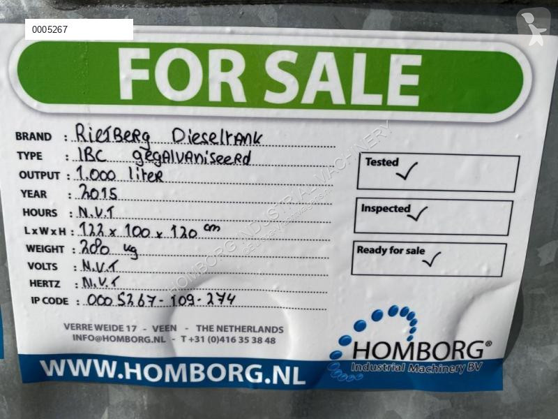 Uitrusting voor vrachtwagens  IBC Rietberg 1000...