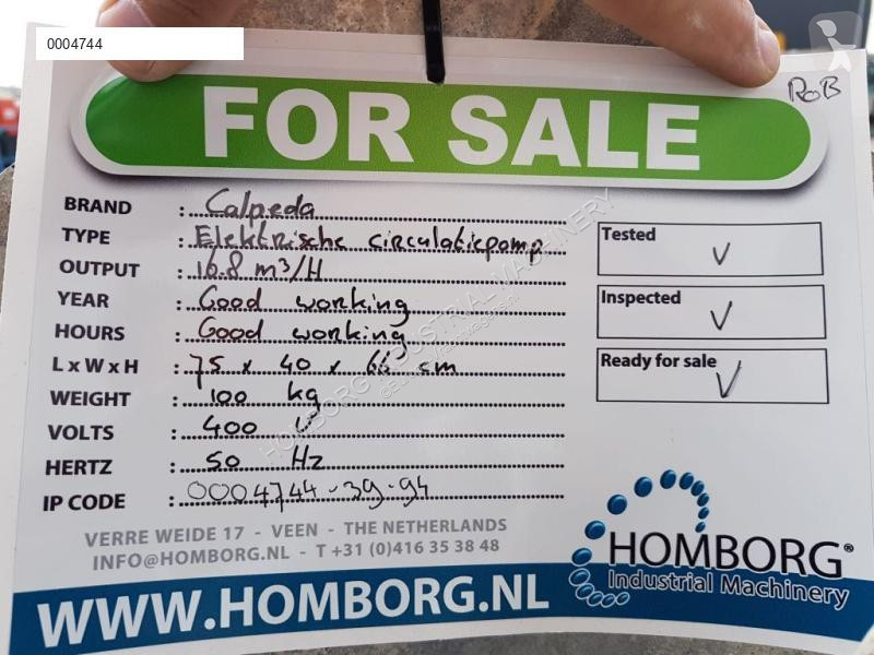 Uitrusting voor vrachtwagens  Waterpomp...
