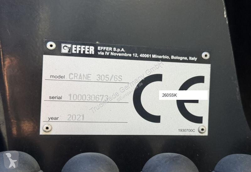 Équipements PL Effer 305/6S
