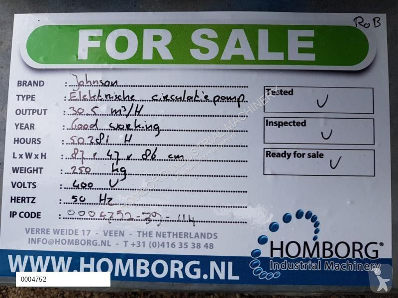 Uitrusting voor vrachtwagens  Waterpomp...