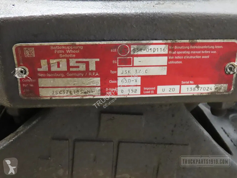 Uitrusting voor vrachtwagens Scania 4581...