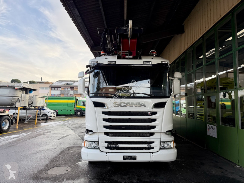 شاحنة Scania r580 v8 cormach 120000 tech