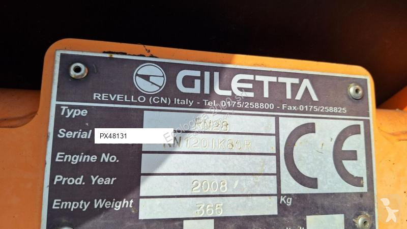 Equipamientos  Giletta RN28