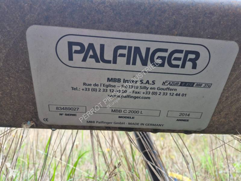Vybavení pro nákladní vozy Palfinger MBB C 2000 L
