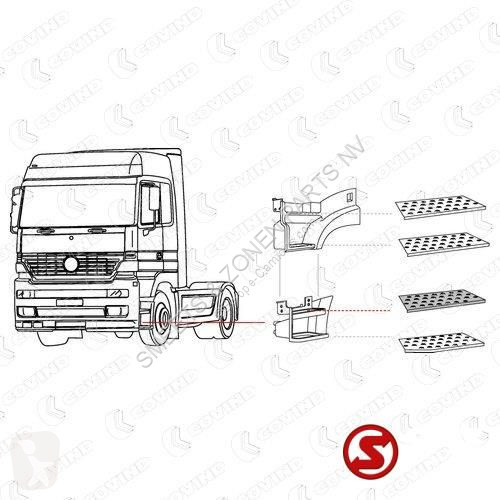 Udstyr til lastbiler Trede actros mp1 - 2 - 3...