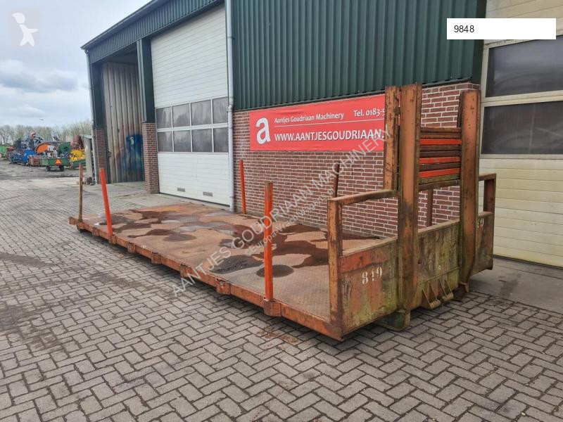 Uitrusting voor vrachtwagens  Container flat