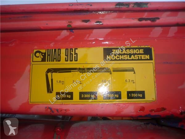 Udstyr til lastbiler Hiab Grua Brazo HIAB 965...