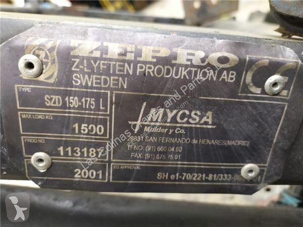 Uitrusting voor vrachtwagens Volvo FL  611