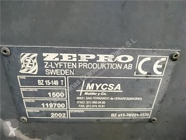 Uitrusting voor vrachtwagens Zepro Puerta...