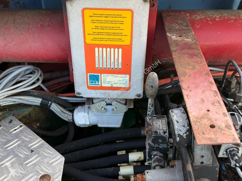 Atlas Abrollcontainer mit Kran AK100.1 - 12,1m...