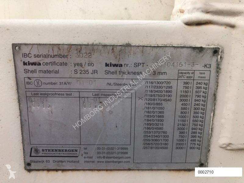 Udstyr til lastbiler  IBC 3000 liter Fuel tank...
