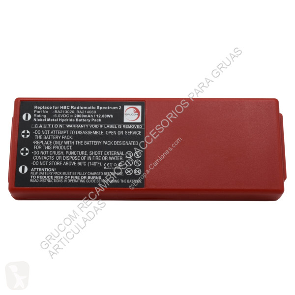 PL-utrustningar Batería compatible HBC...