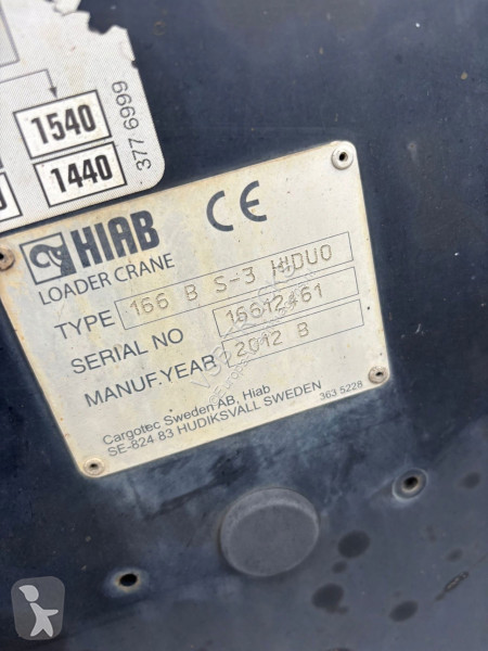 Uitrusting voor vrachtwagens Hiab