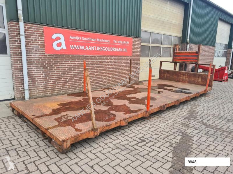 Uitrusting voor vrachtwagens  Container flat