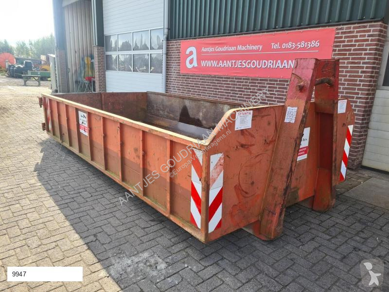 Uitrusting voor vrachtwagens  Haakarm container
