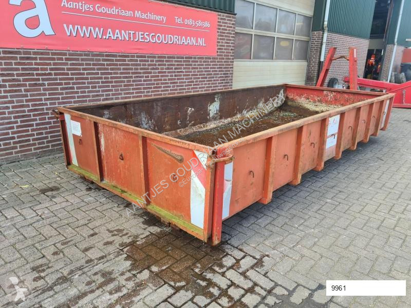 Uitrusting voor vrachtwagens  Haakarm container