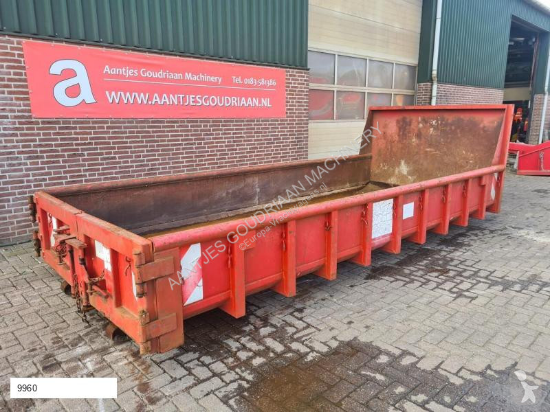 Uitrusting voor vrachtwagens  Haakarm container