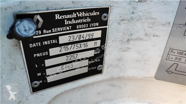 Équipements PL Renault B 120-35/50/55/60/65...