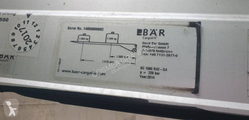 Equipamentos pesados Bär BC 1500 R -42 -64