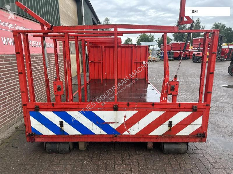 Udstyr til lastbiler  Container flat - Gebruikt