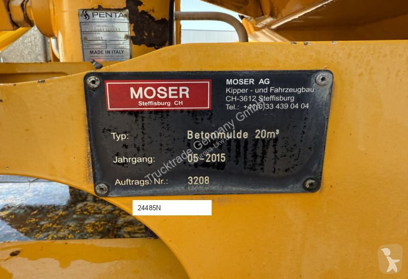 Udstyr til lastbiler  Betonsilo